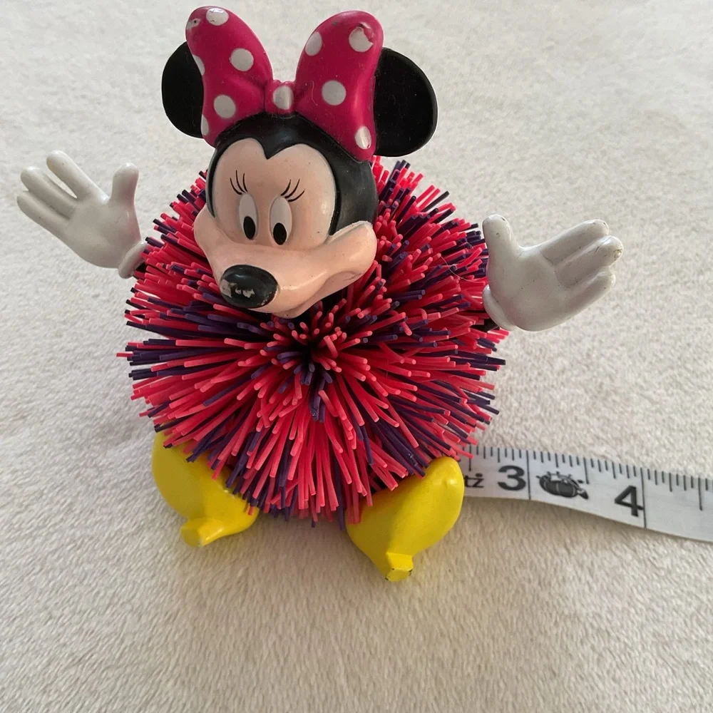 Vintage 90s Disney Minnie Mouse Koosh Toy Figure
